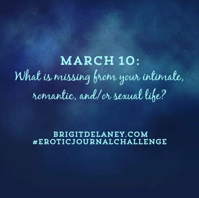 Erotic Journal Challenge - 03.10.2022