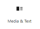 icon for media & text block